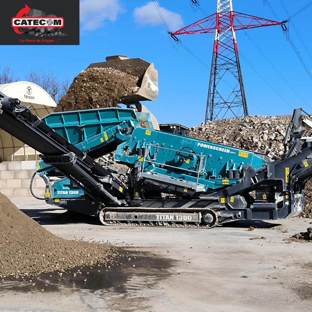 Scalpeur TITAN1300 Powerscreen